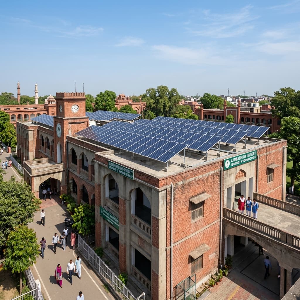 Solar installation in Aligarh
